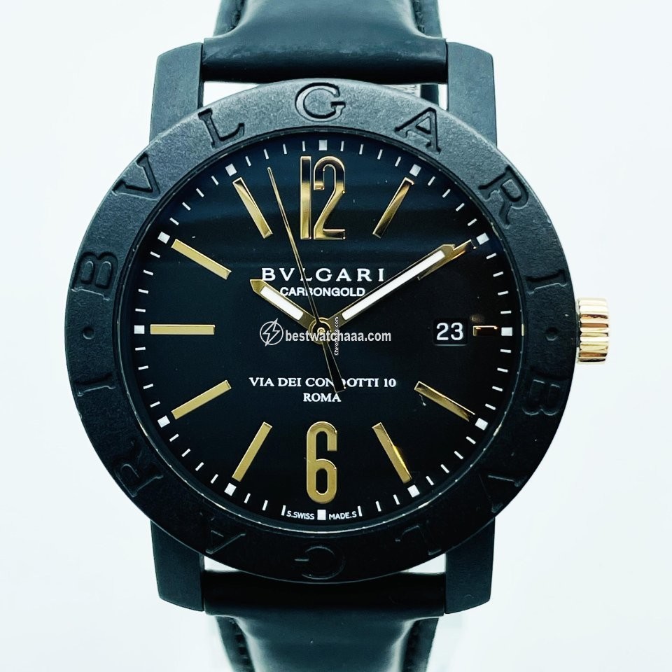 Bulgari Bulgari Mens watch Unisex Automatic Carbon BBP40BCGLD