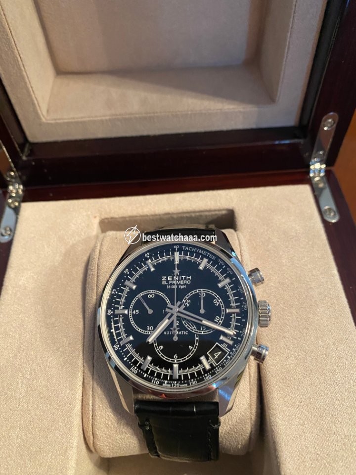 Zenith El Primero 36000 VpH Mens watch Unisex Automatic Steel 03.2080.400 21.C496