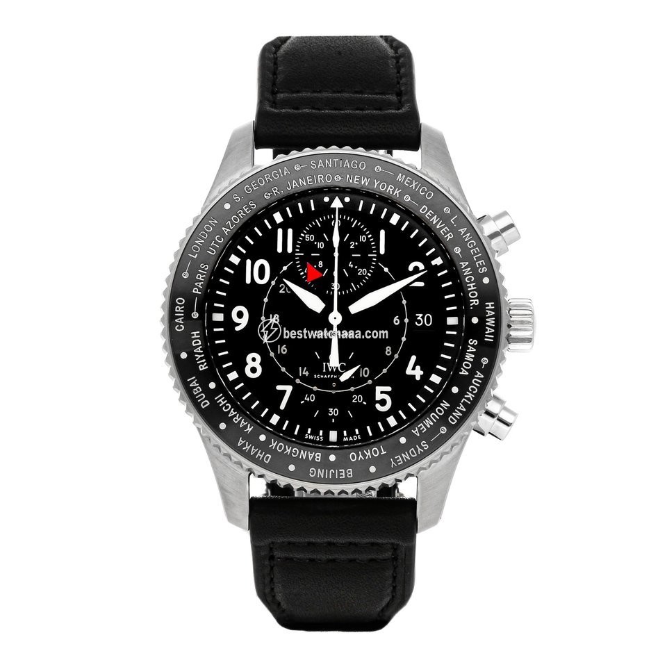 IWC Pilot Chronograph Mens watch Unisex Automatic Steel IW3950-01