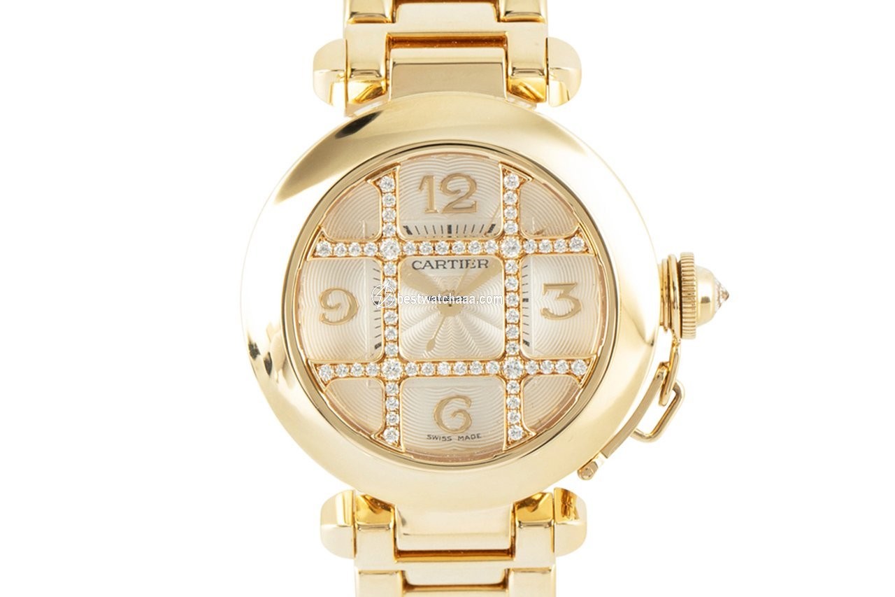 Cartier Pasha Womens watch Automatic Yellow gold 2399