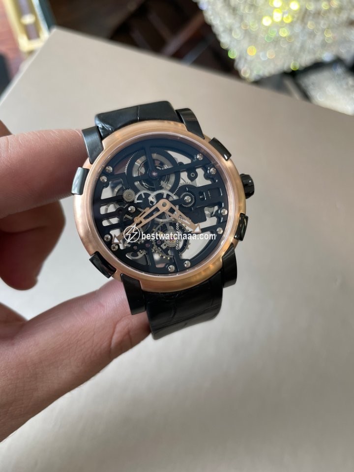 Romain Jerome Moon-DNA Mens watch Unisex Steel R.J.M.AU.028.01
