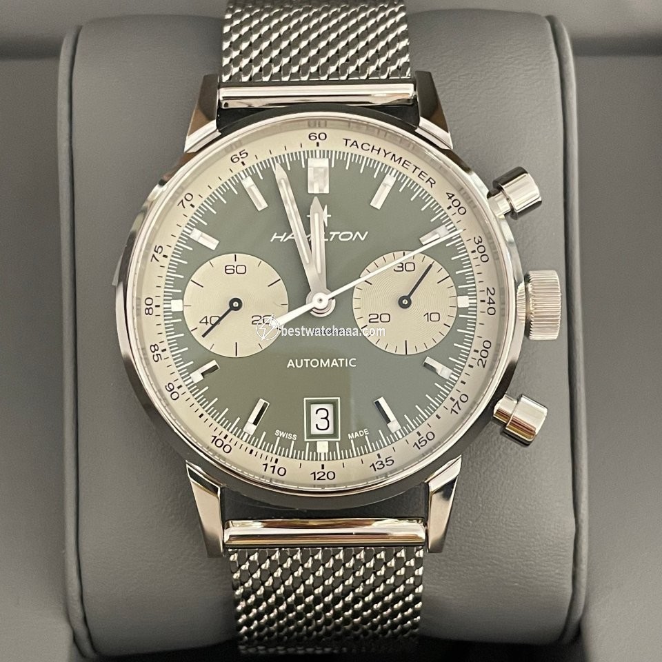 Hamilton Intra-Matic Mens watch Unisex Automatic Steel H38416160