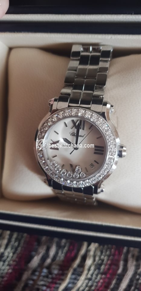 Chopard Happy Sport Womens watch Quartz Gold Steel 278478-2002