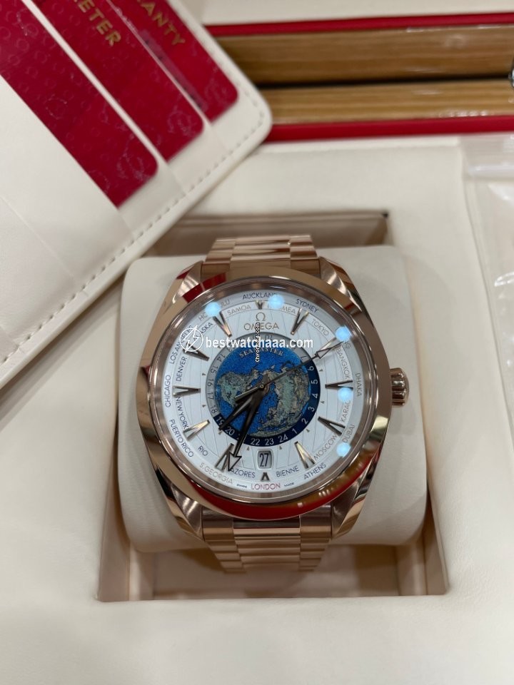 Omega Seamaster Aqua Terra Mens watch Unisex Automatic Rose gold 220.50.43.22.02.001