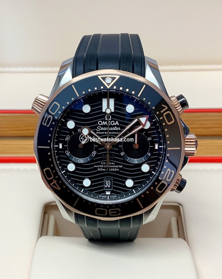 Omega Seamaster Mens watch Unisex Automatic Gold Steel 210.22.44.51.01.001