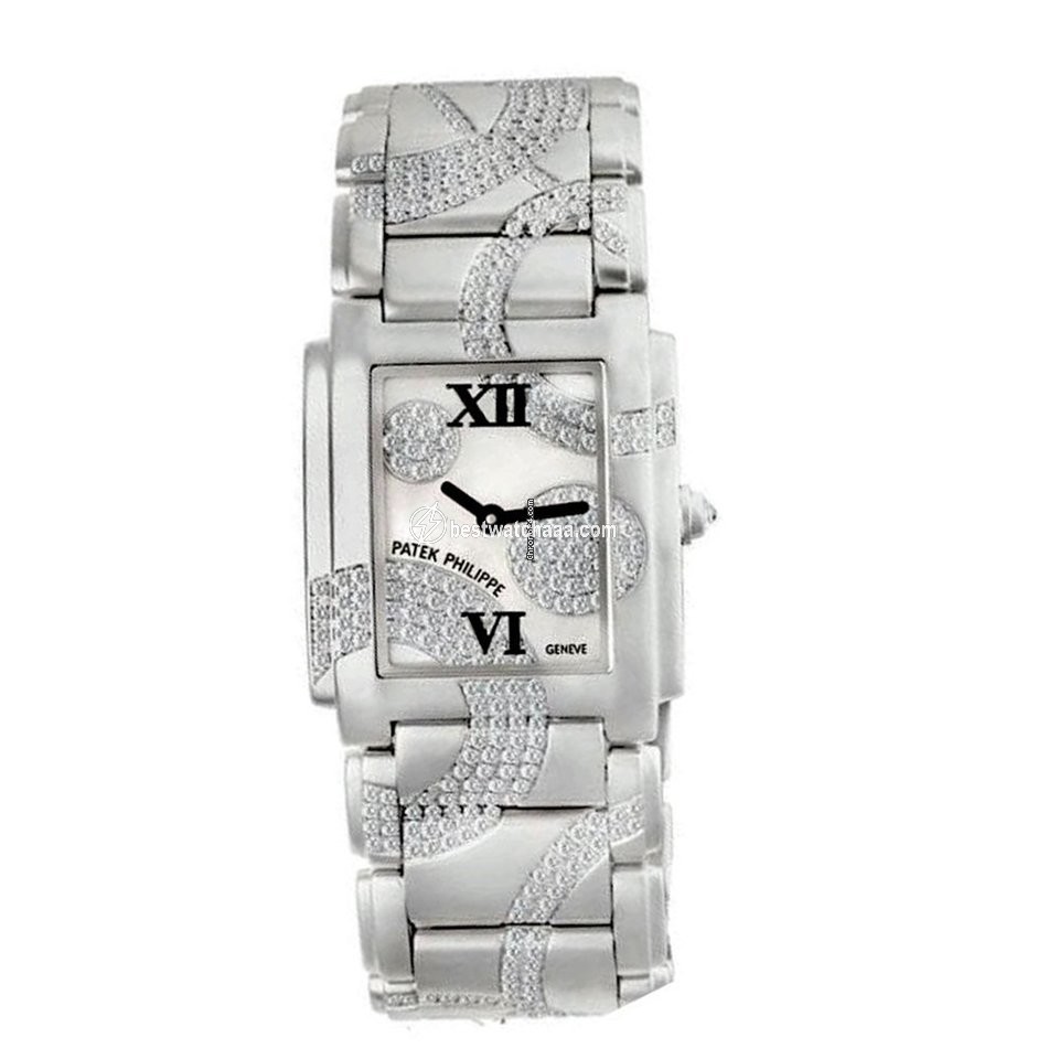 Patek Philippe Twenty~4 Womens watch Quartz White gold 4910 49G-001