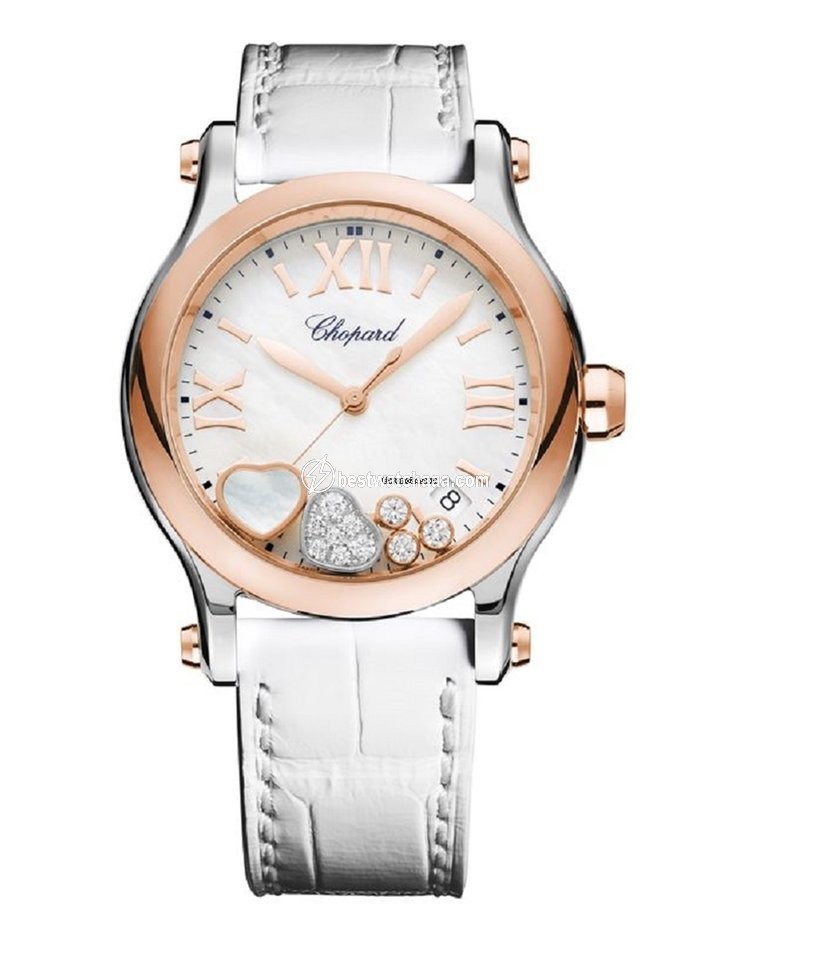 Chopard Happy Sport Womens watch Quartz Gold Steel 278582-6009