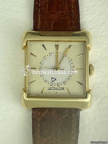 Jaeger-LeCoultre Mens watch Unisex Manual winding Yellow gold 2777