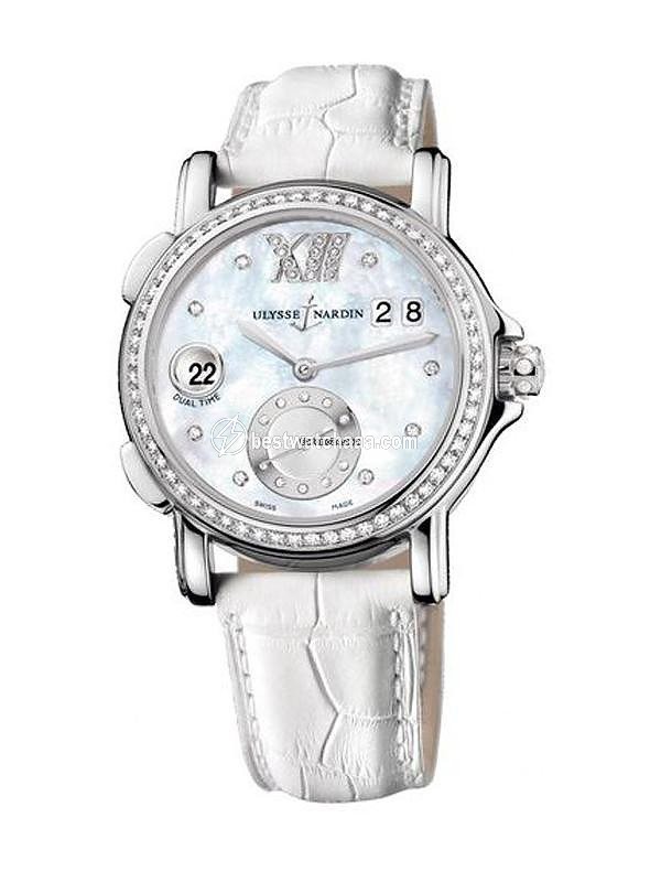 Ulysse Nardin Dual Time Womens watch Automatic Steel 243-22B 391
