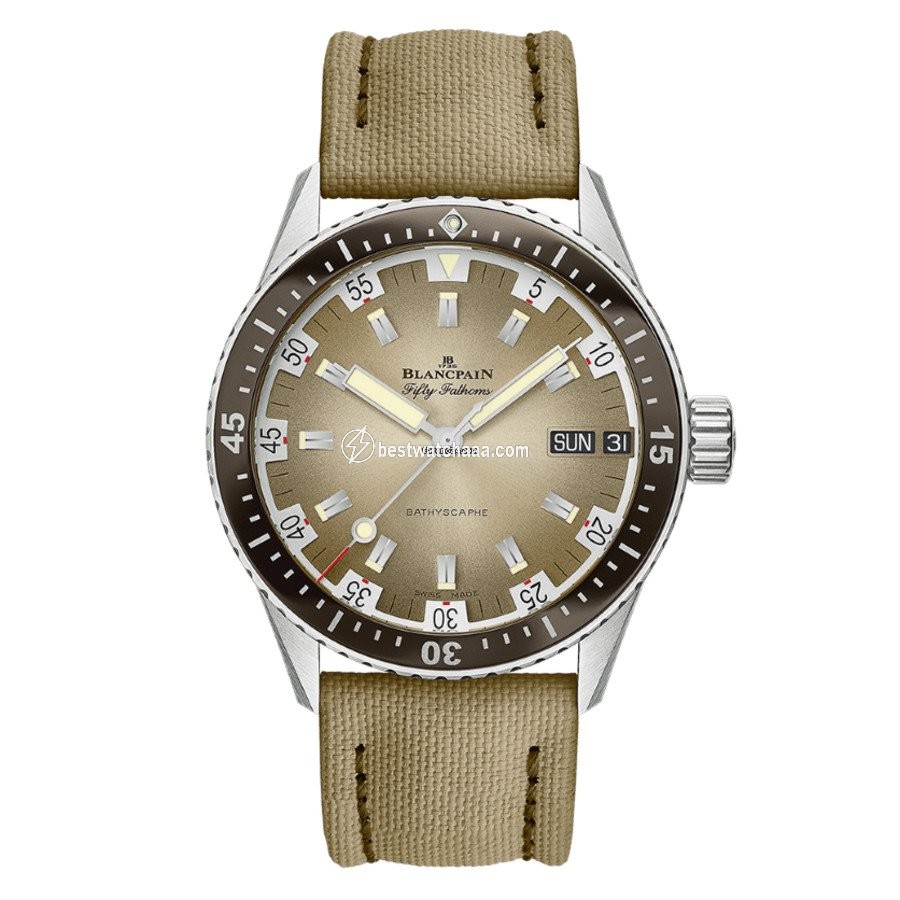 Blancpain Fifty Fathoms Bathyscaphe Mens watch Unisex Automatic Steel 5052-1146-52E