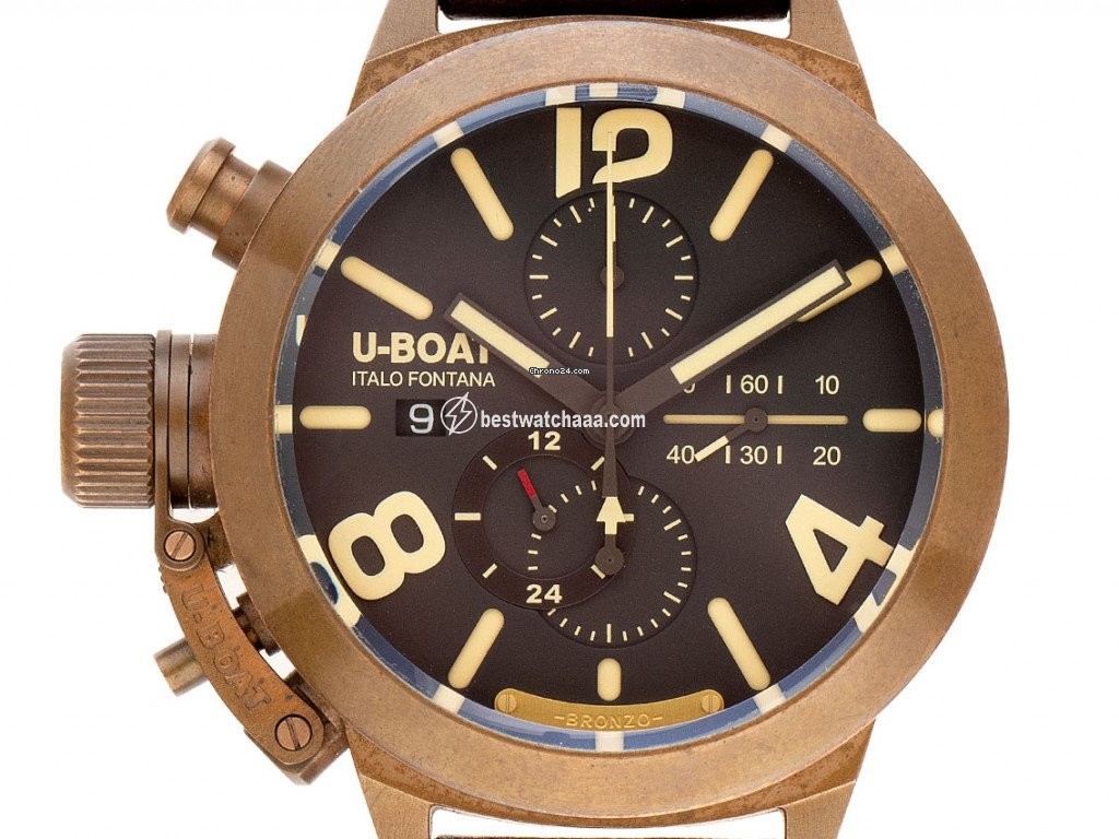U-Boat Classico Mens watch Unisex Automatic Bronze 8063