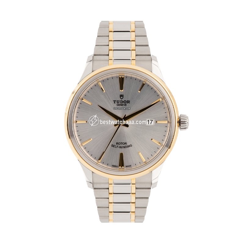 Tudor Style Mens watch Unisex Automatic Gold Steel 12703