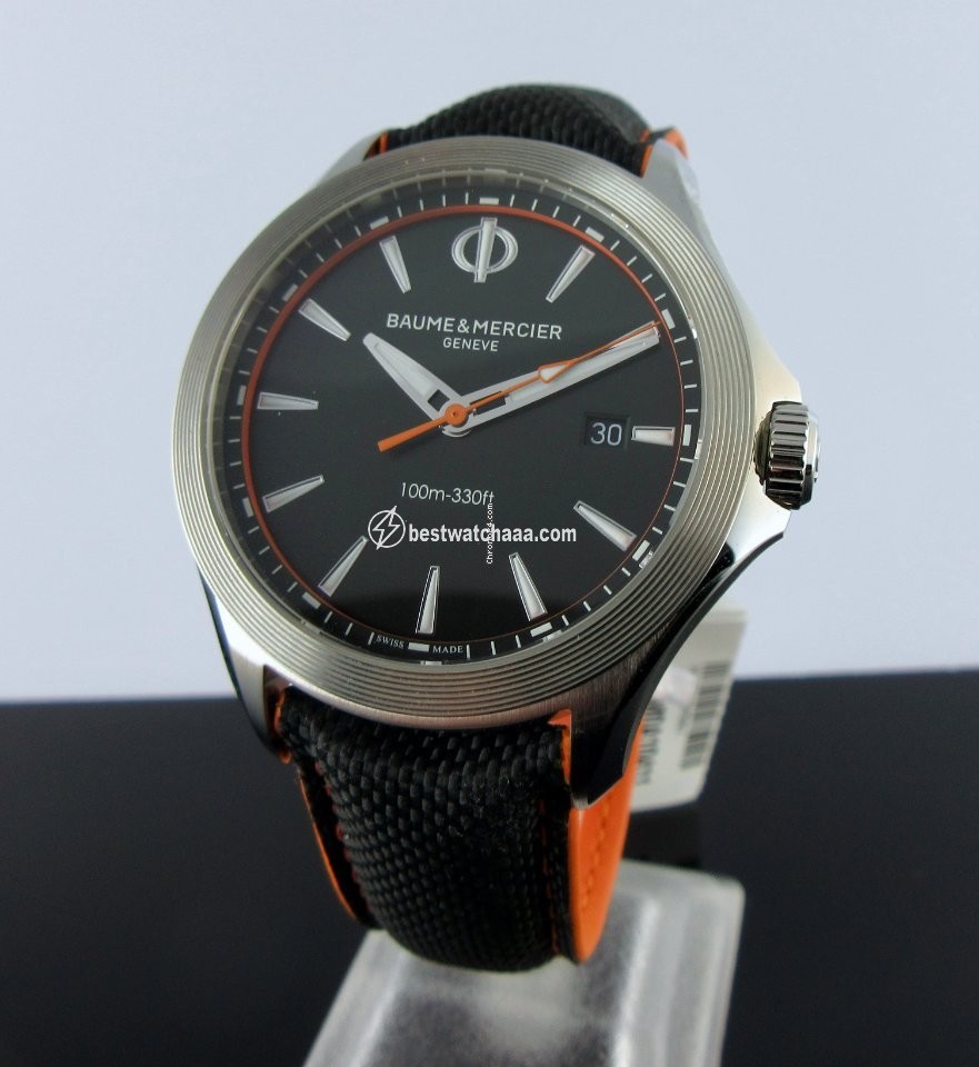Baume & Mercier Clifton Mens watch Unisex Quartz Steel MOA10411