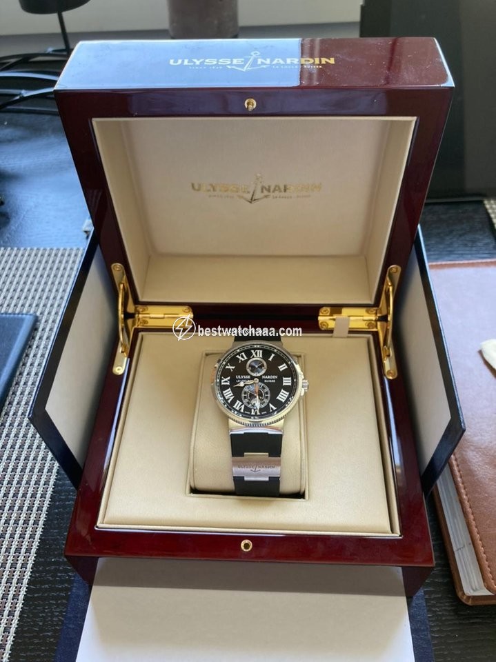 Ulysse Nardin Marine Chronometer 43mm Mens watch Unisex Automatic Steel 263-67