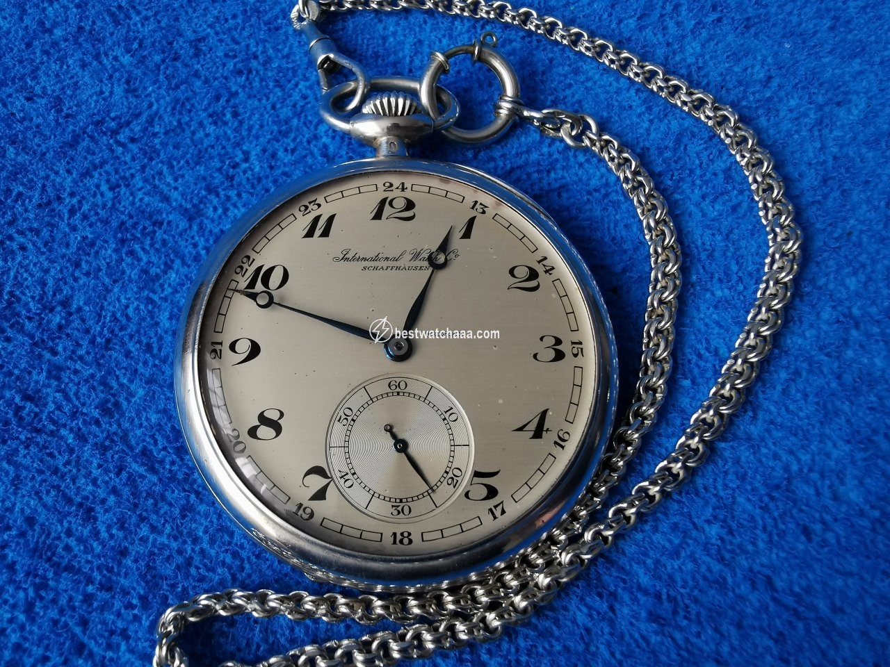 IWC Mens watch Unisex Manual winding Silver 1005765