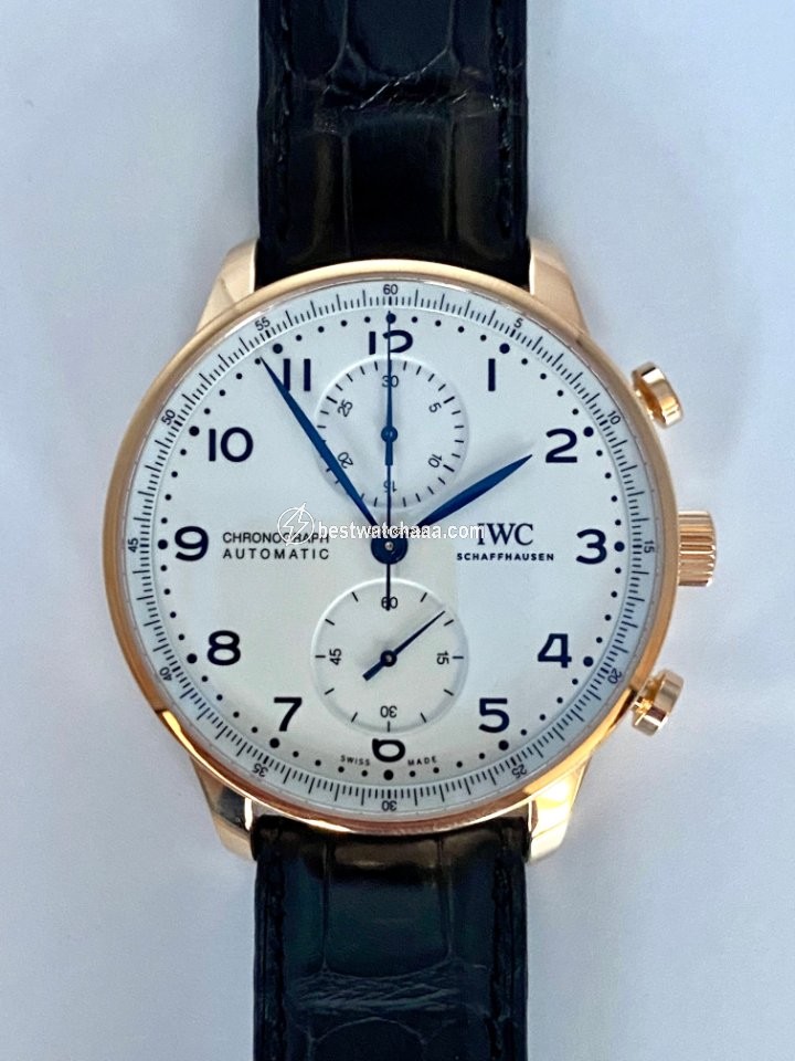 IWC Portuguese Chronograph Automatic Red gold IW371603