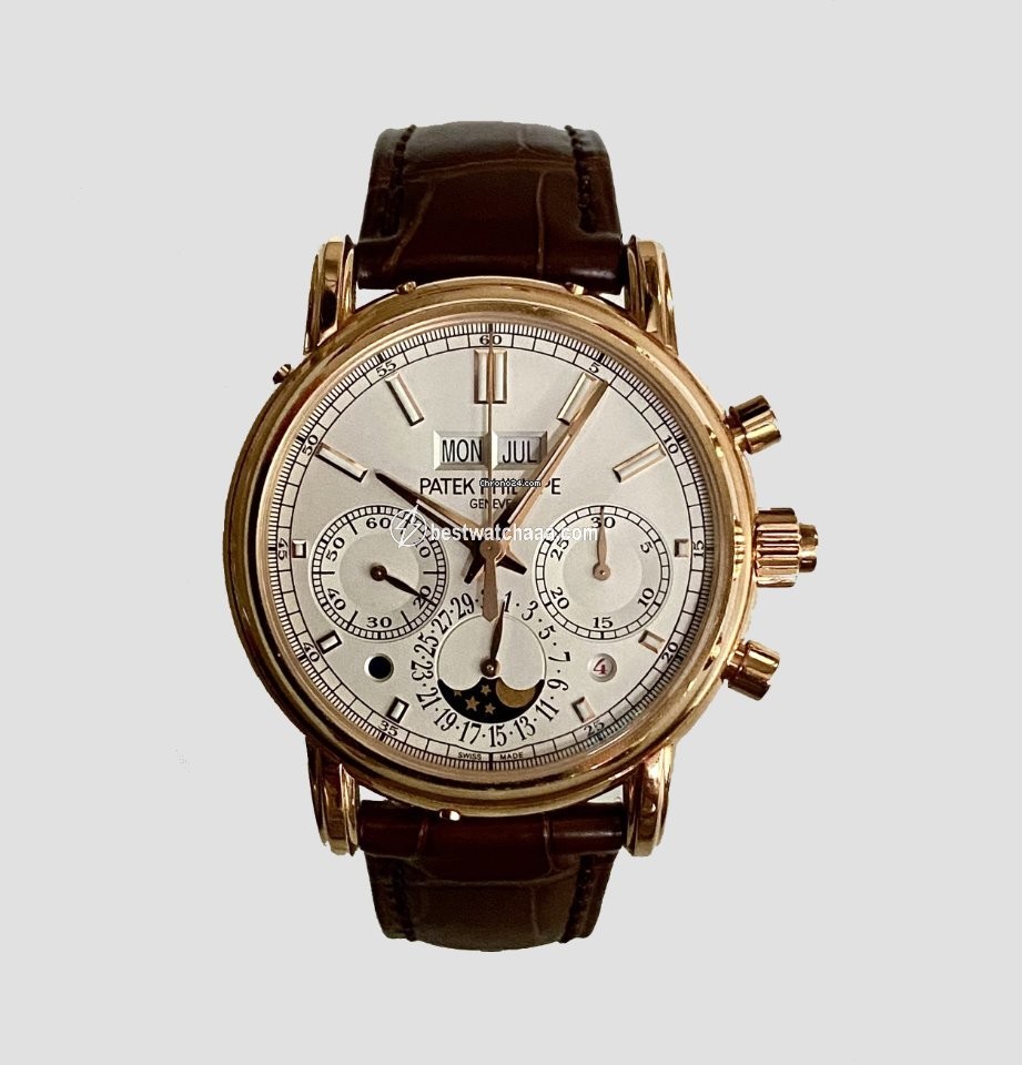 Patek Philippe Perpetual Calendar Chronograph Manual winding Rose gold 5204R