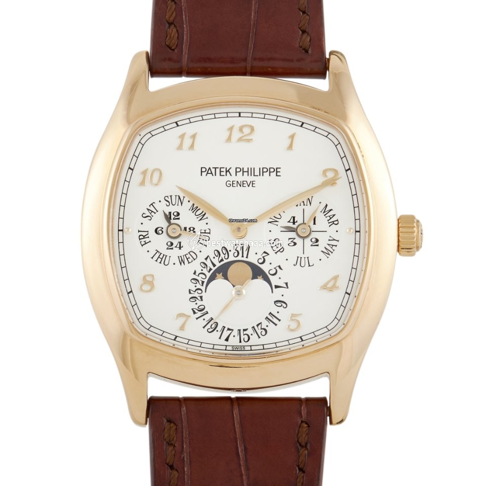 Patek Philippe Perpetual Calendar Mens watch Unisex Automatic Yellow gold 5940J