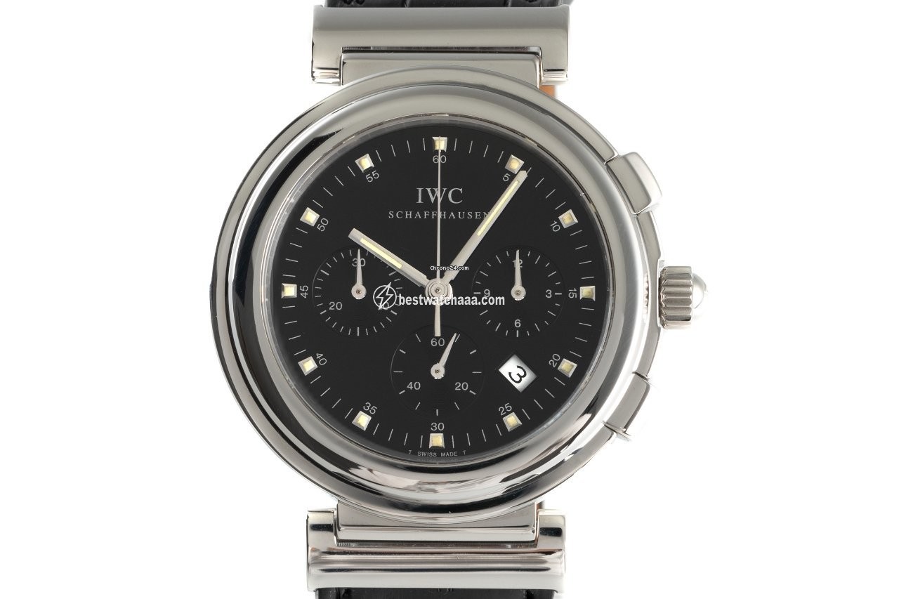 IWC Da Vinci Chronograph Mens watch Unisex Quartz Steel 3728