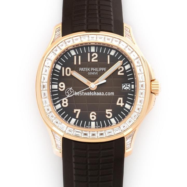 Patek Philippe Aquanaut Mens watch Unisex Automatic Rose gold 5167 300R-010