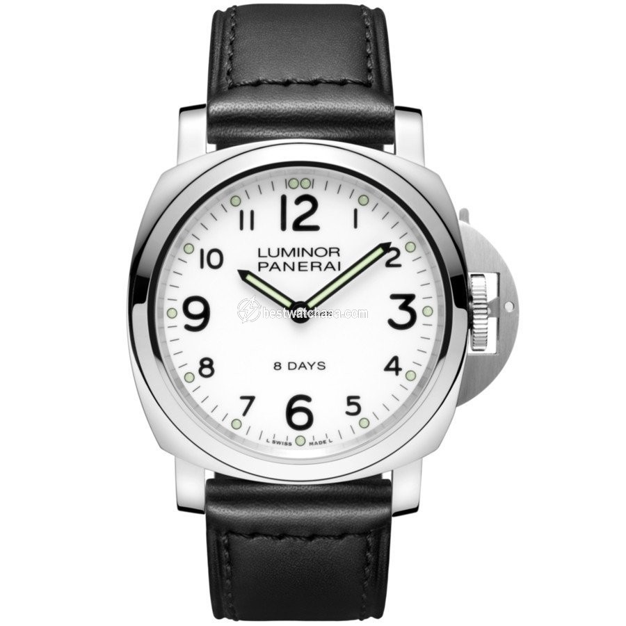 Panerai Luminor Base 8 Days Mens watch Unisex Manual winding Steel PAM00561