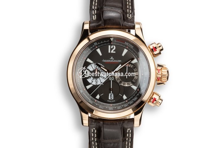 Jaeger-LeCoultre Master Compressor Chronograph Mens watch Unisex Automatic Rose gold 146.2.25