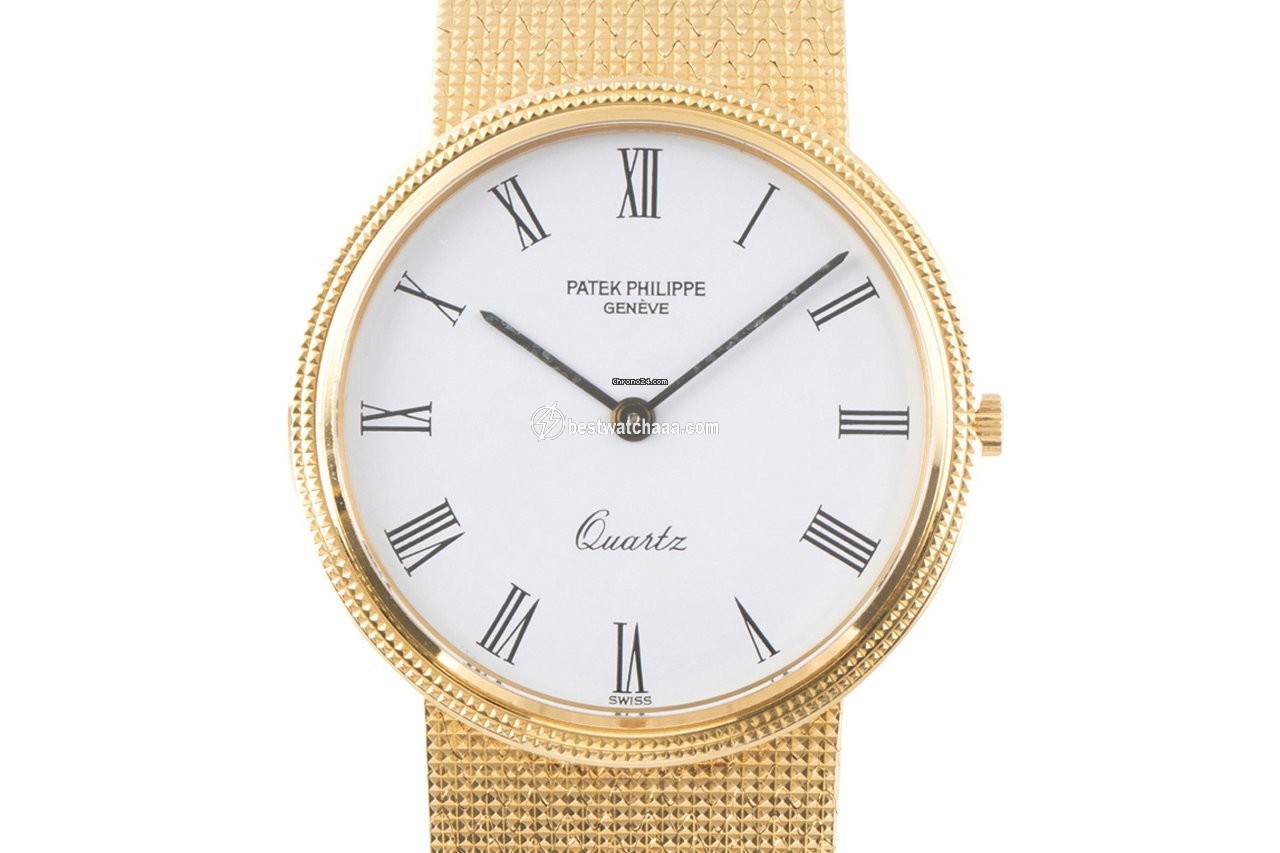 Patek Philippe Calatrava Mens watch Unisex Quartz Yellow gold 3744 1