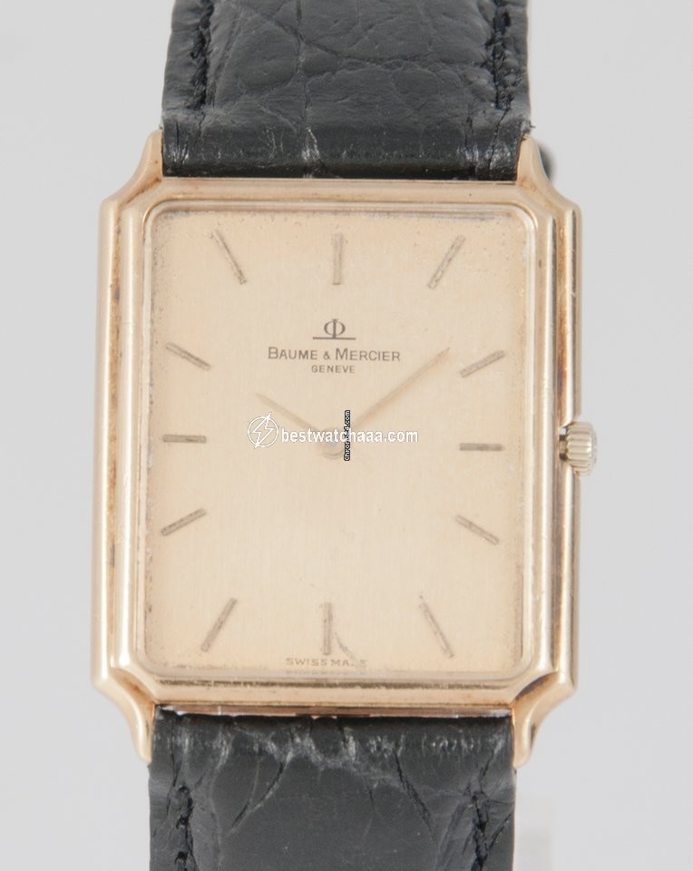 Baume & Mercier Mens watch Unisex Quartz Yellow gold 17348
