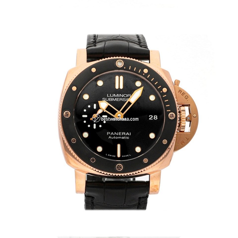 Panerai Luminor Submersible 1950 3 Days Automatic Mens watch Unisex Automatic Rose gold PAM00684