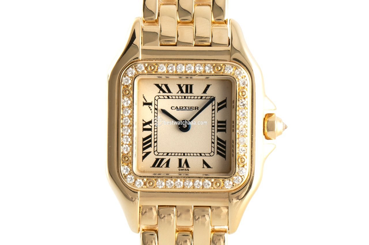 Cartier Panthere Womens watch Quartz Yellow gold 12802