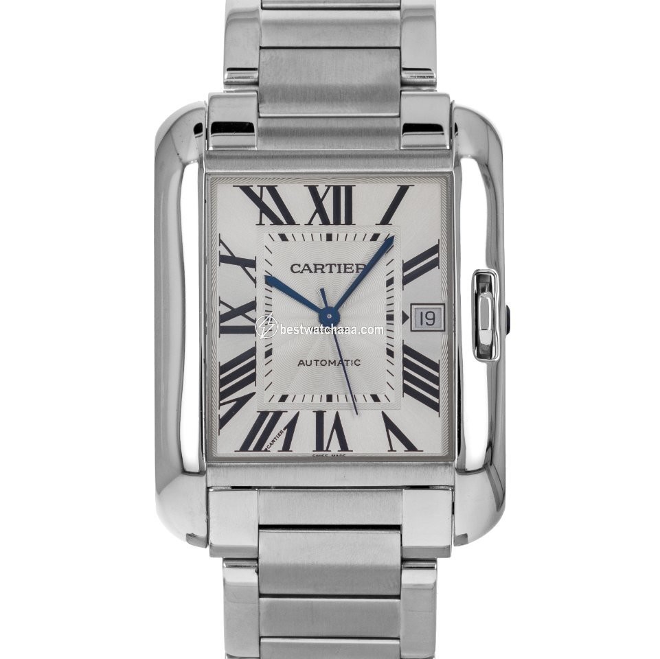 Cartier Tank Anglaise Mens watch Unisex Automatic Steel w5310008  3507