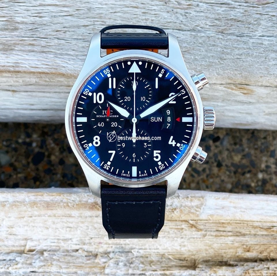 IWC Pilot Chronograph Mens watch Unisex Automatic Steel IW377701