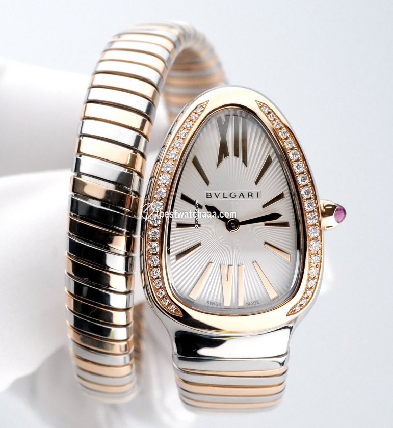 Bulgari Serpenti Womens watch Quartz Gold Steel 102237
