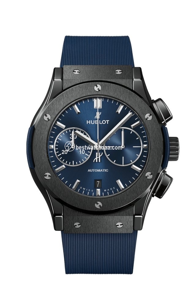 Hublot Classic Fusion Blue Mens watch Unisex Automatic Ceramic 521.CM.7170.RX