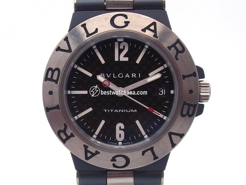 Bulgari Diagono Mens watch Unisex Automatic Titanium TI38TA