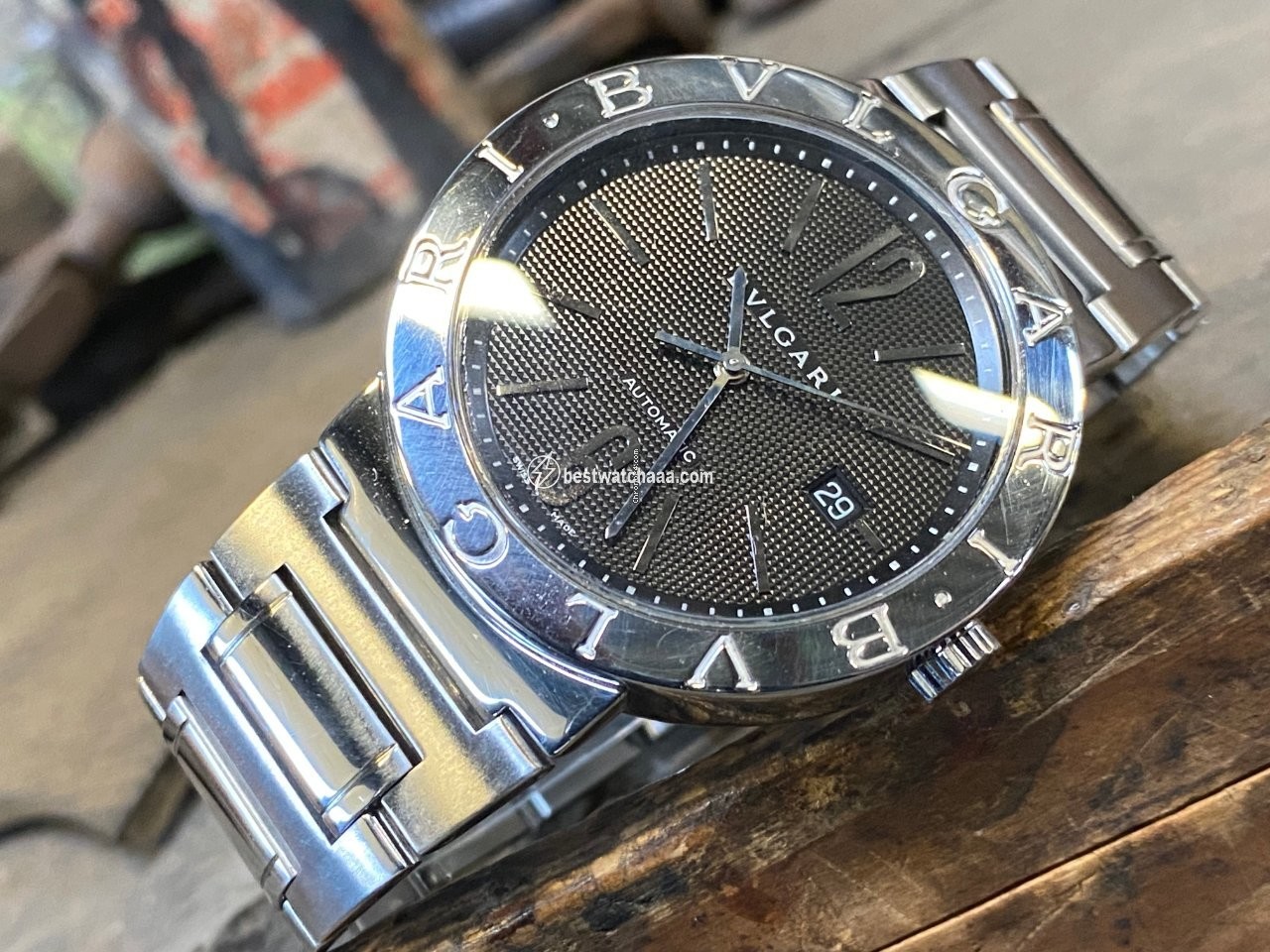 Bulgari Bulgari Mens watch Unisex Automatic Steel BB 42 SS AUTO