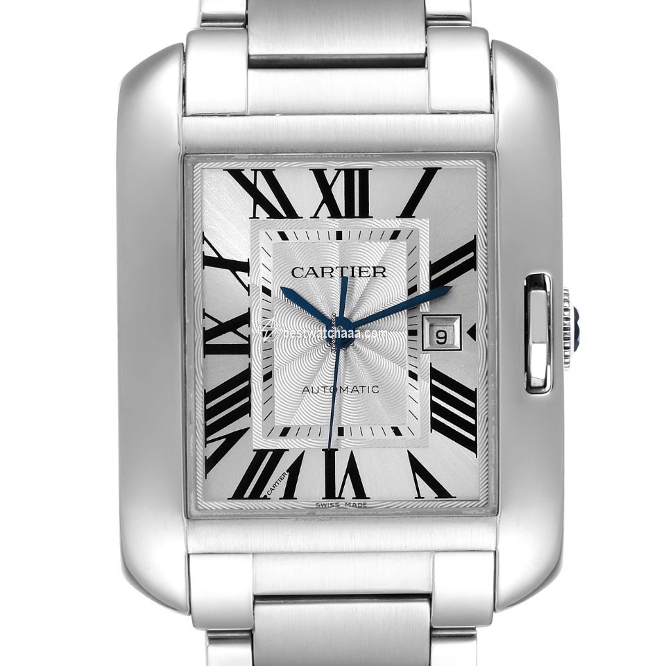 Cartier Tank Anglaise Mens watch Unisex Automatic Steel W5310009