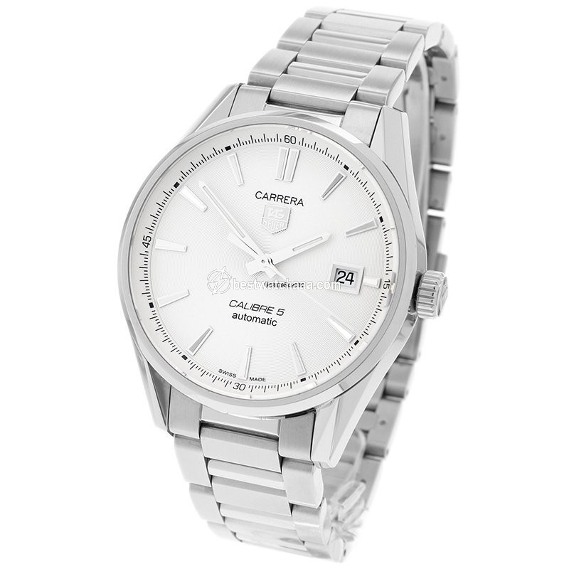 TAG Heuer Carrera Calibre 5 Mens watch Unisex Automatic Steel WAR211B