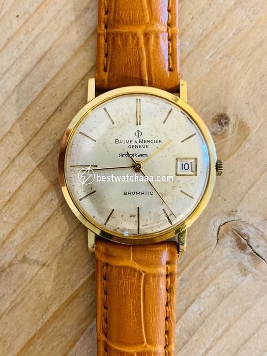 Baume & Mercier Mens watch Unisex Automatic Yellow gold 320530 & 35088