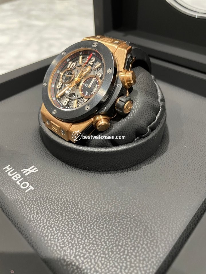 Hublot Big Bang Unico Mens watch Unisex Automatic Rose gold 411.OM.1180.RX
