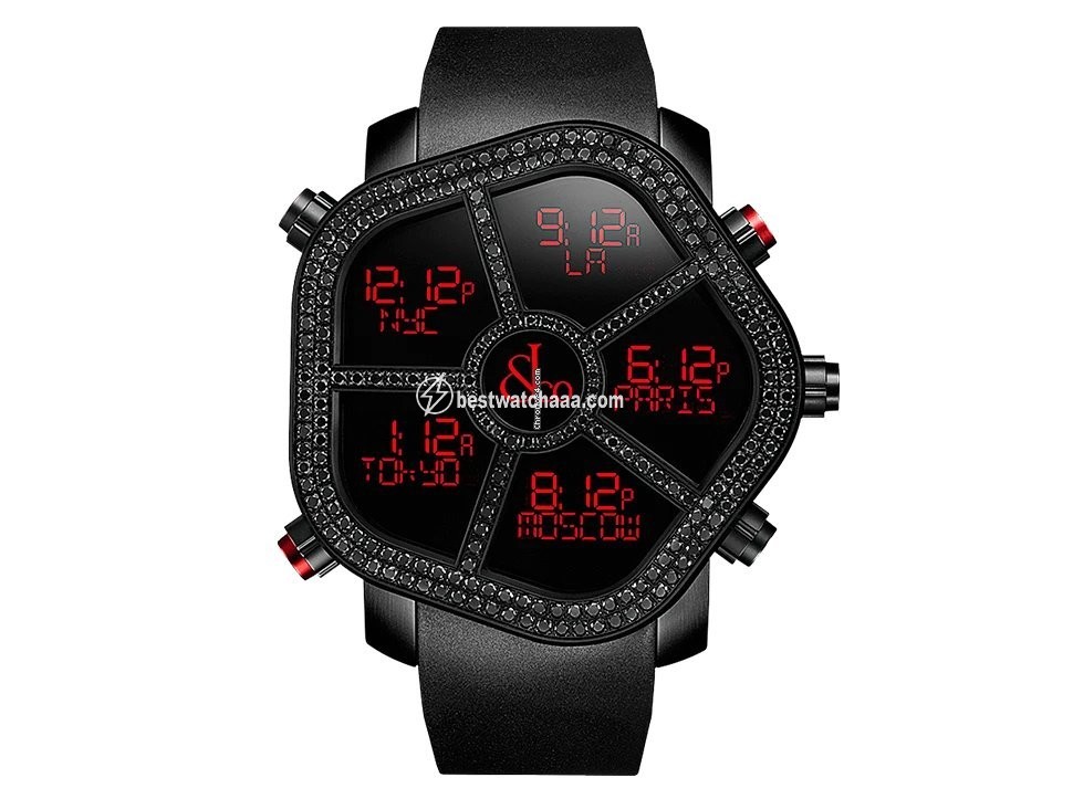 Jacob & Co. Five Time Zone Mens watch Unisex Quartz GH100.11.SU.PB.A