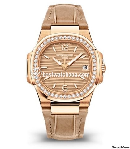 Patek Philippe Nautilus Womens watch Quartz Rose gold 7010R-012