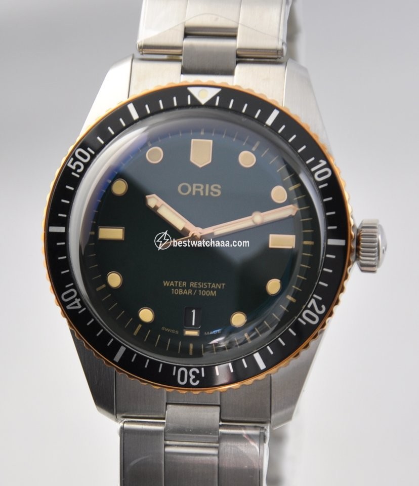 Oris Divers Sixty Five Mens watch Unisex Automatic Steel 01 733 7707 4357-07 8 20 18