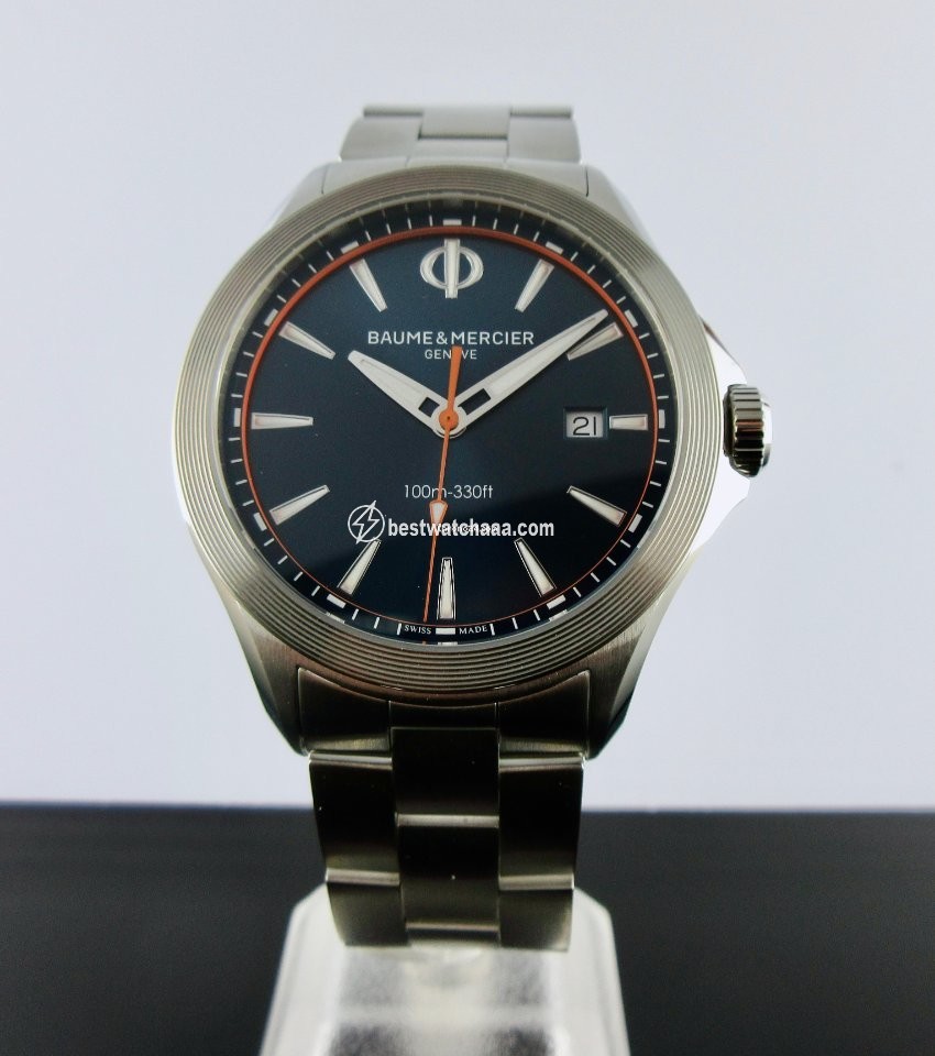 Baume & Mercier Clifton Mens watch Unisex Quartz Steel MOA10413