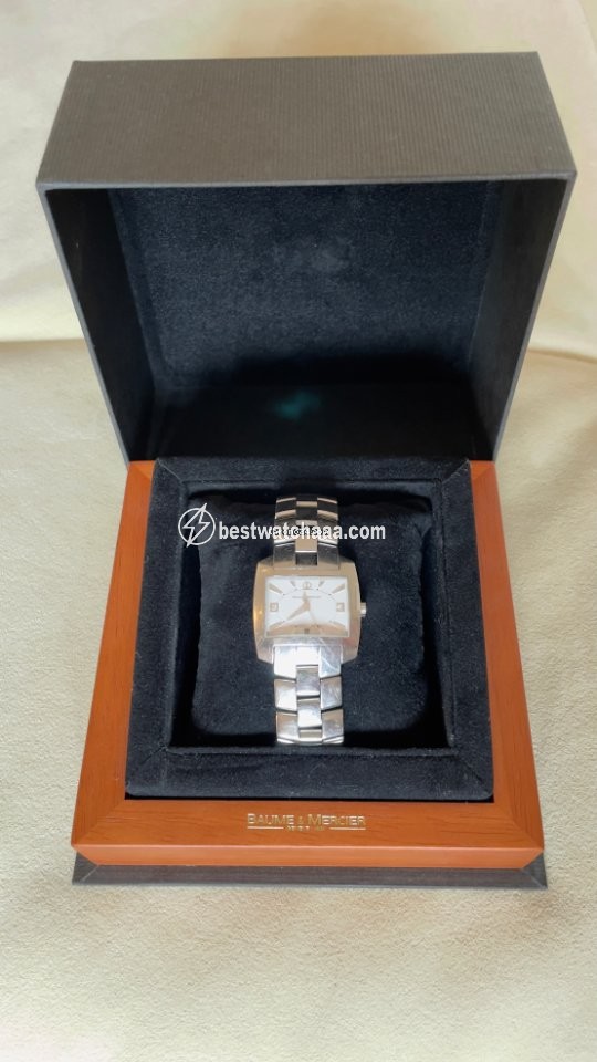 Baume & Mercier Hampton Womens watch Quartz Steel MOA 08426 - 3695385