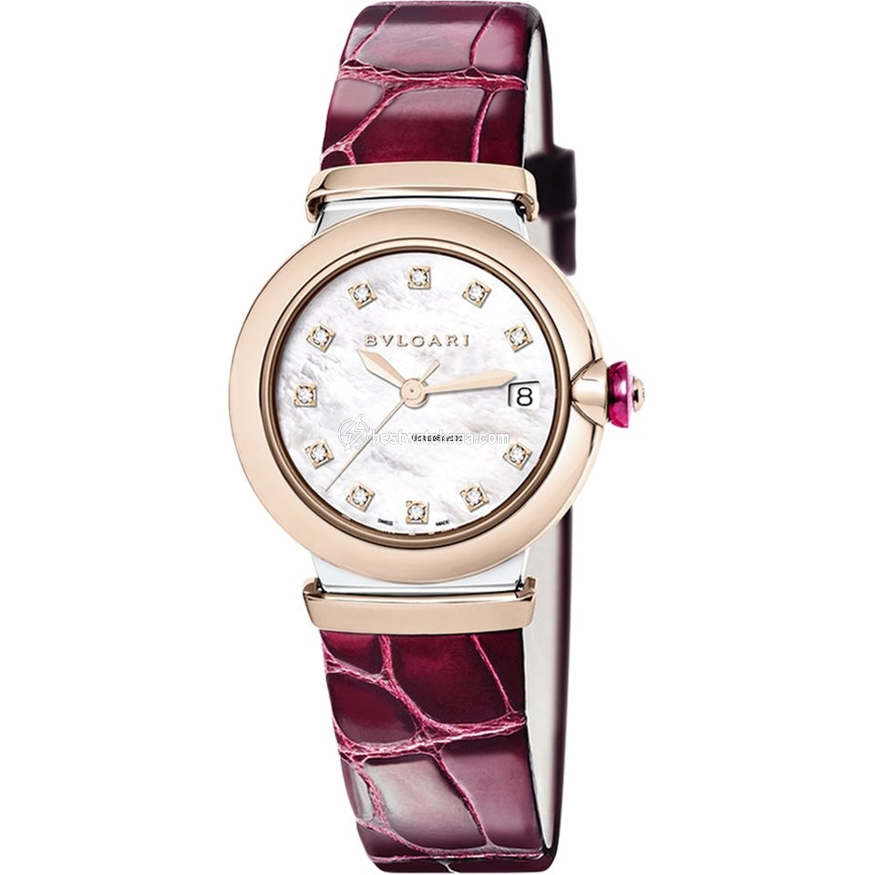Bulgari Lucea Womens watch Automatic Gold Steel 102639