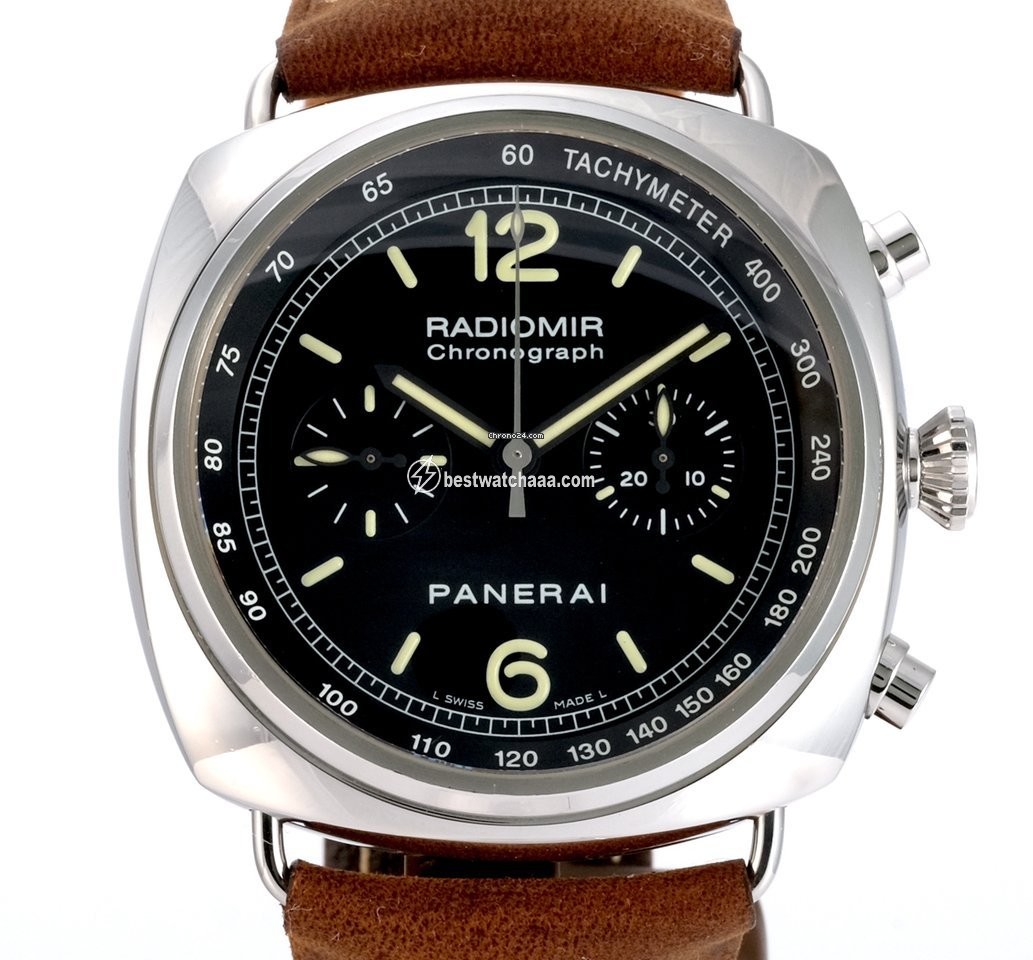 Panerai Radiomir Chronograph Mens watch Unisex Automatic Steel PAM 00288
