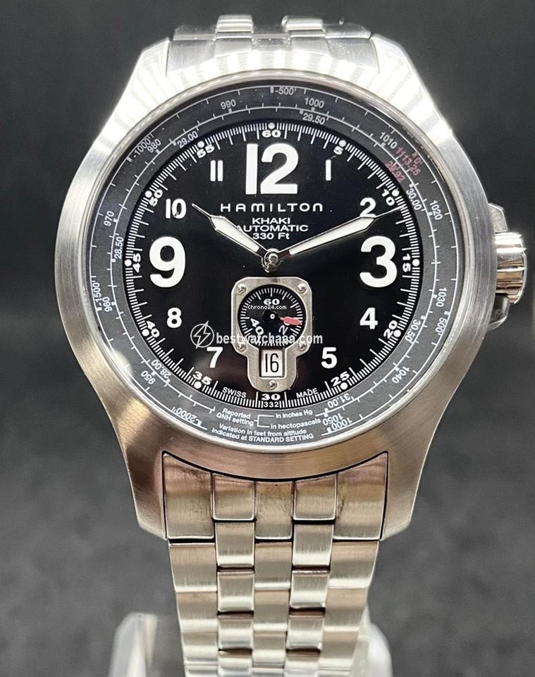 Hamilton Khaki Aviation Mens watch Unisex Automatic Steel H76515133