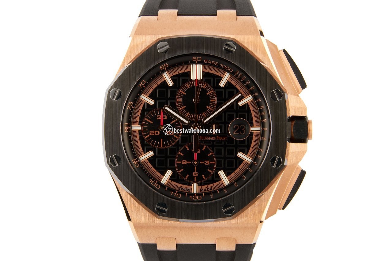 Audemars Piguet Royal Oak Offshore Chronograph Mens watch Unisex Automatic Rose gold 26401RE.OO.A002CA.02