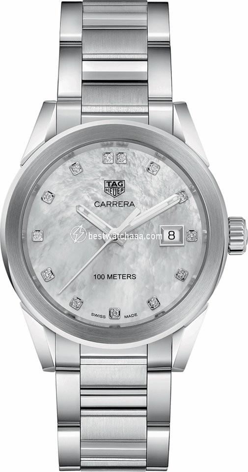 TAG Heuer Carrera Lady Womens watch Quartz Steel WBG1312.BA0758